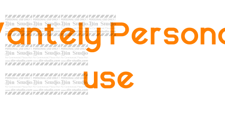 Vantely Personal use