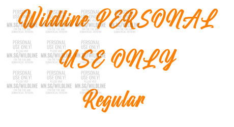 Wildline PERSONAL USE ONLY Regular