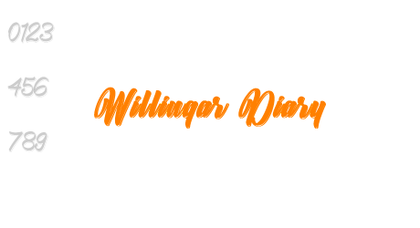 Willingar Diary