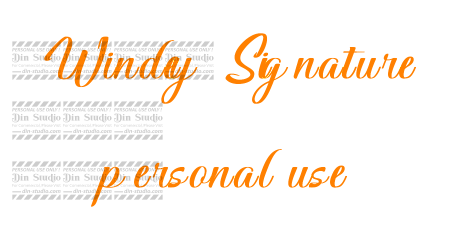 Windey Signature personal use