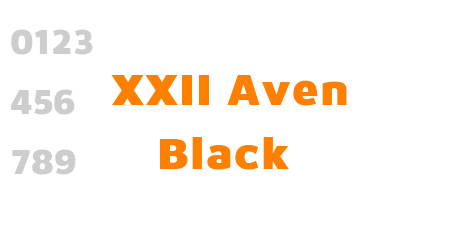 XXII Aven Black