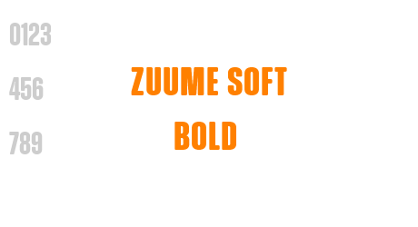 Zuume Soft Bold