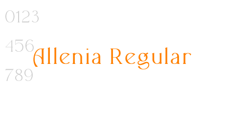 Allenia Regular