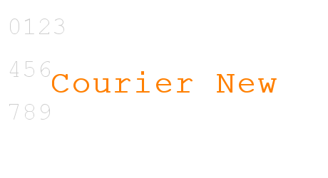 Courier New