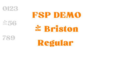 FSP DEMO – Briston Regular
