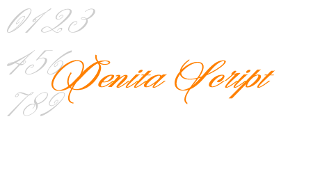 Denita Script