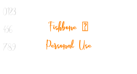 Fishbone – Personal Use