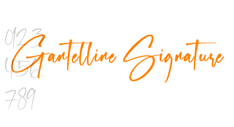 Gantelline Signature