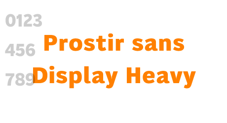 Prostir sans Display Heavy