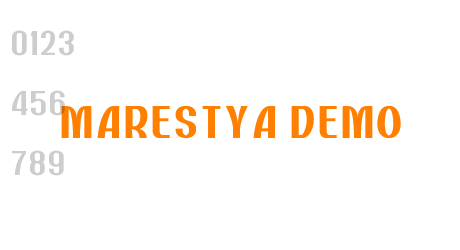 Marestya Demo