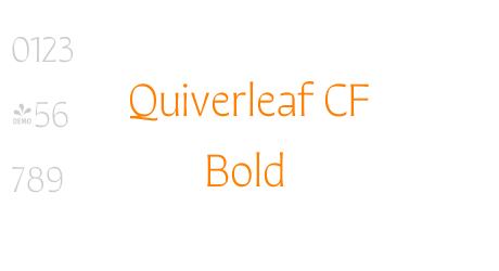 Quiverleaf CF Bold