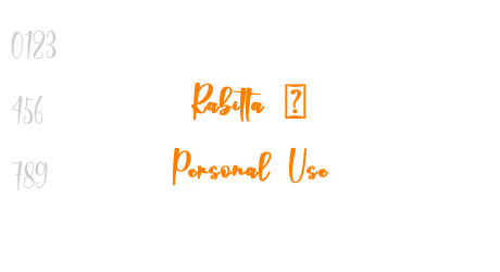 Rabitta – Personal Use