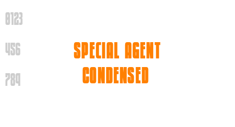 Special Agent Condensed