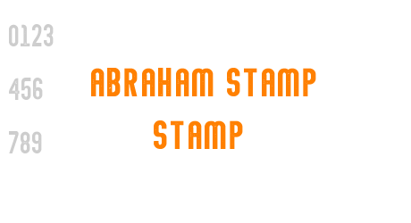 Abraham Stamp Stamp