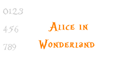 Alice in Wonderland