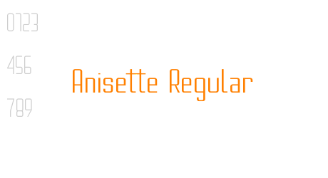 Anisette Regular