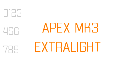 Apex Mk3 ExtraLight