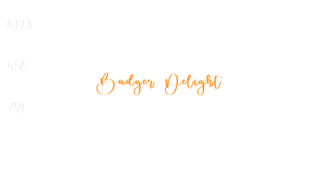 Badger Delight