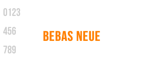 Bebas Neue