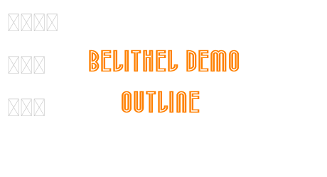 Belithel Demo Outline