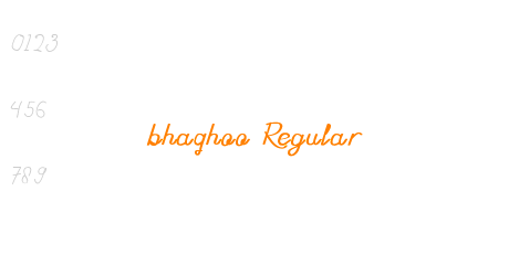 bhaqhoo Regular