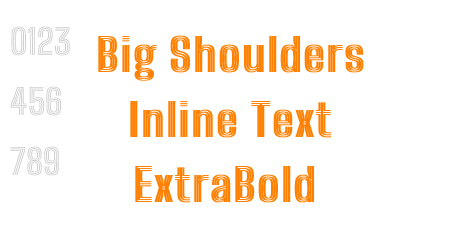 Big Shoulders Inline Text ExtraBold