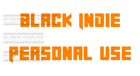 Black Indie Personal Use