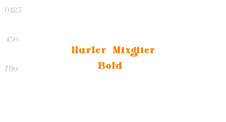 Harler Mixgiter Bold