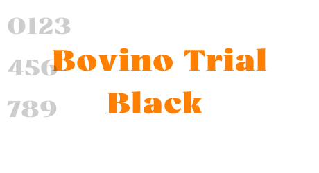 Bovino Trial Black