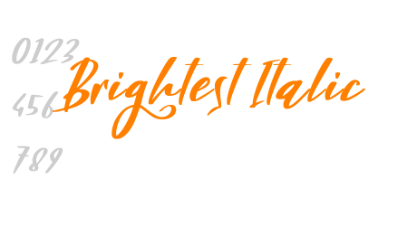 Brightest Italic