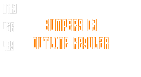 Bumpers 03 outline Regular