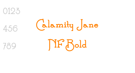 Calamity Jane NF Bold