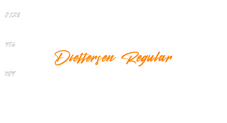 Diettersen Regular