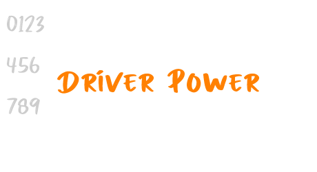 Driver Power