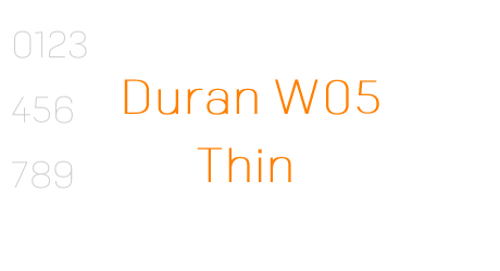 Duran W05 Thin