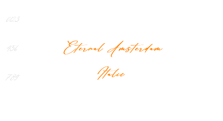 Eternal Amsterdam Italic