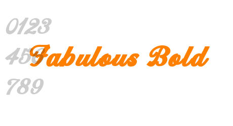 Fabulous Bold