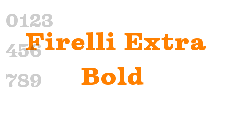 Firelli Extra Bold
