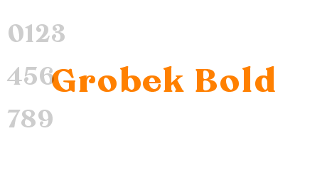 Grobek Bold