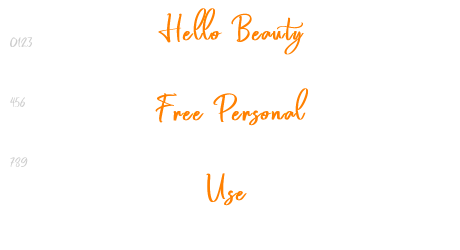 Hello Beauty Free Personal Use
