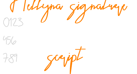 Hellyna signature script