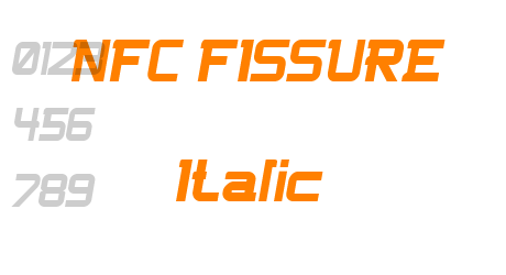 NFC FISSURE Italic