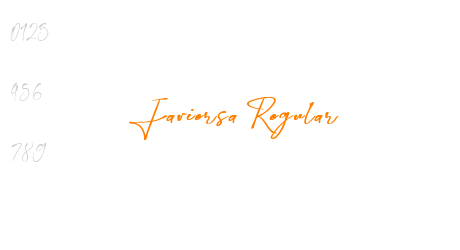 Javiersa Regular