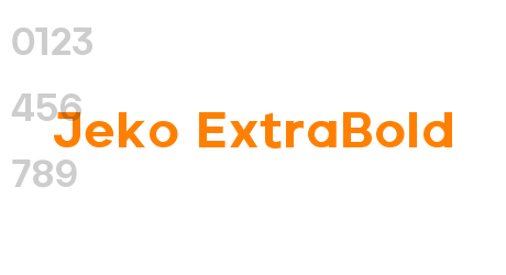 Jeko ExtraBold