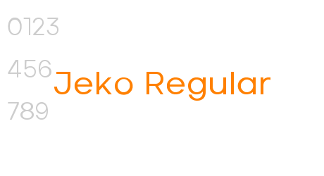 Jeko Regular