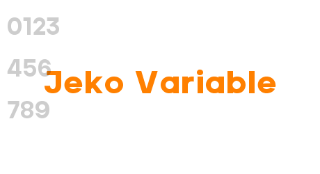 Jeko Variable