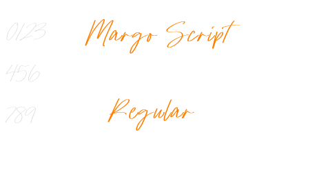 Margo Script Regular