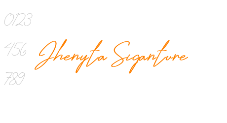 Jhenyta Siganture