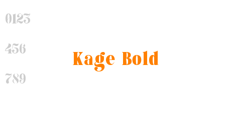 Kage Bold