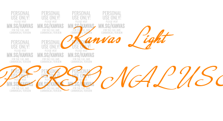 Kanvas Light PERSONAL USE